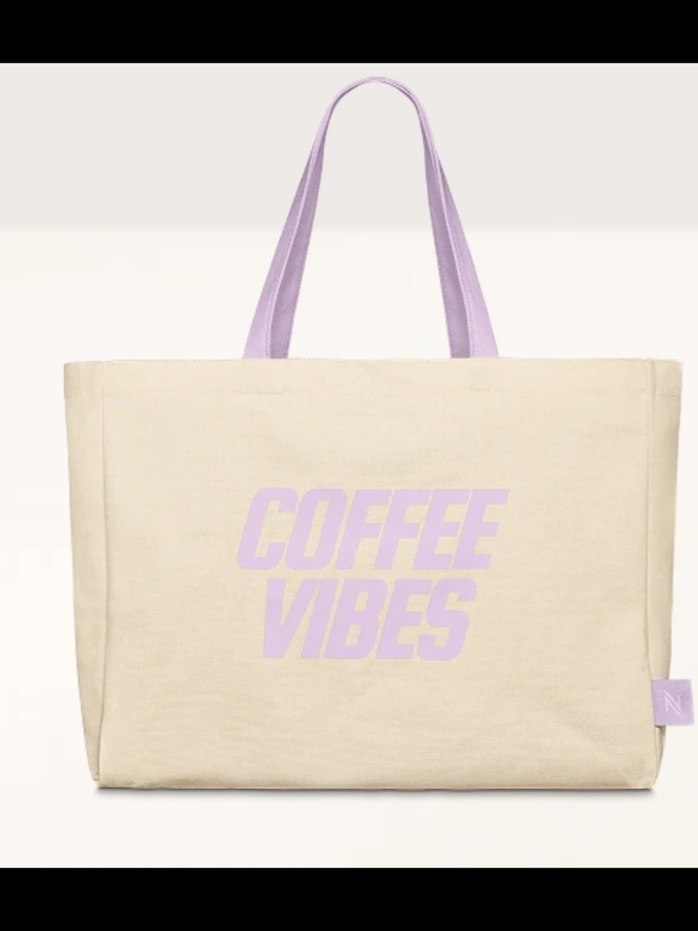 Nespresso Tote Bag - Lavender